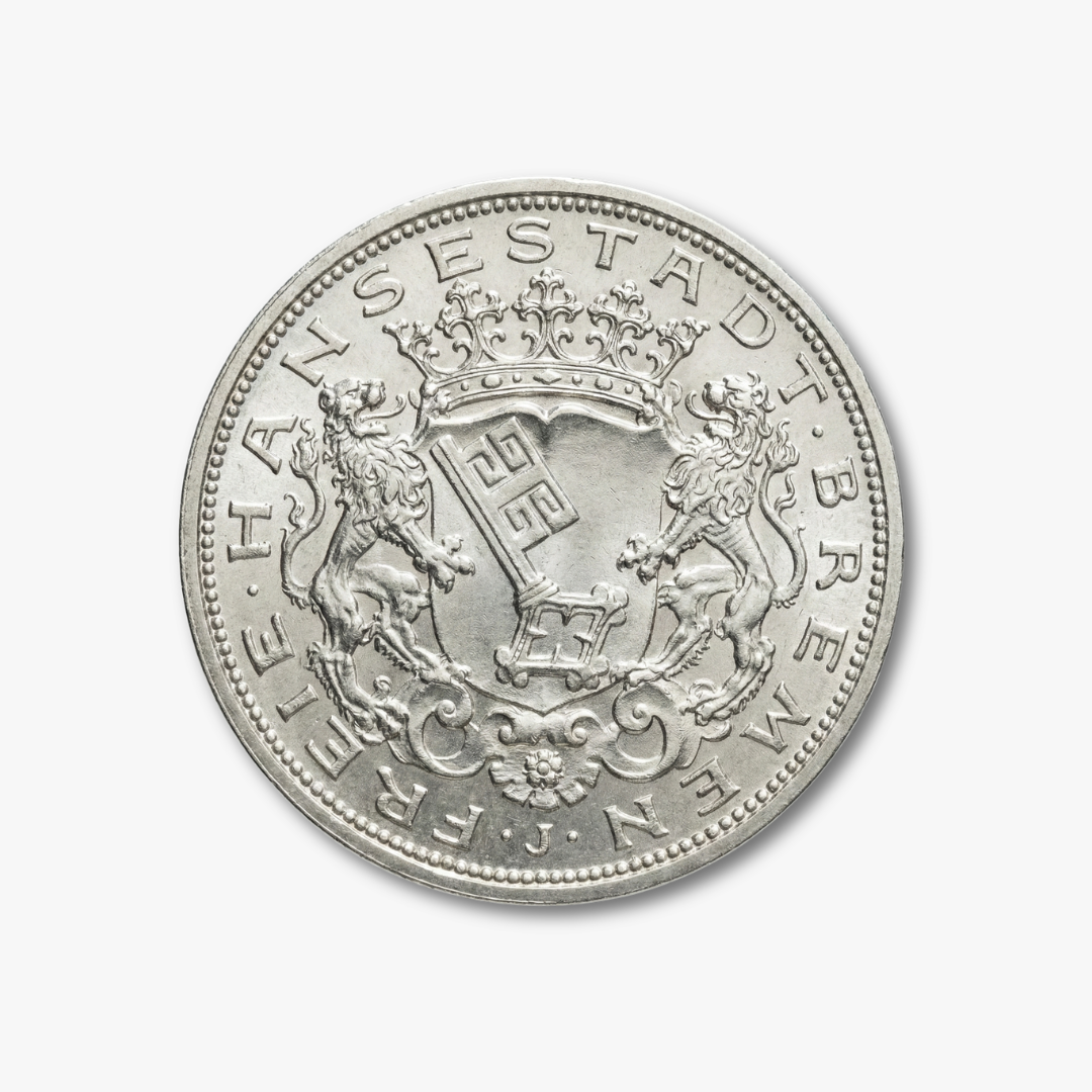 5 Reichsmark Bremen 1906J